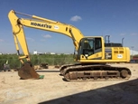 Side of used Komatsu Excavator